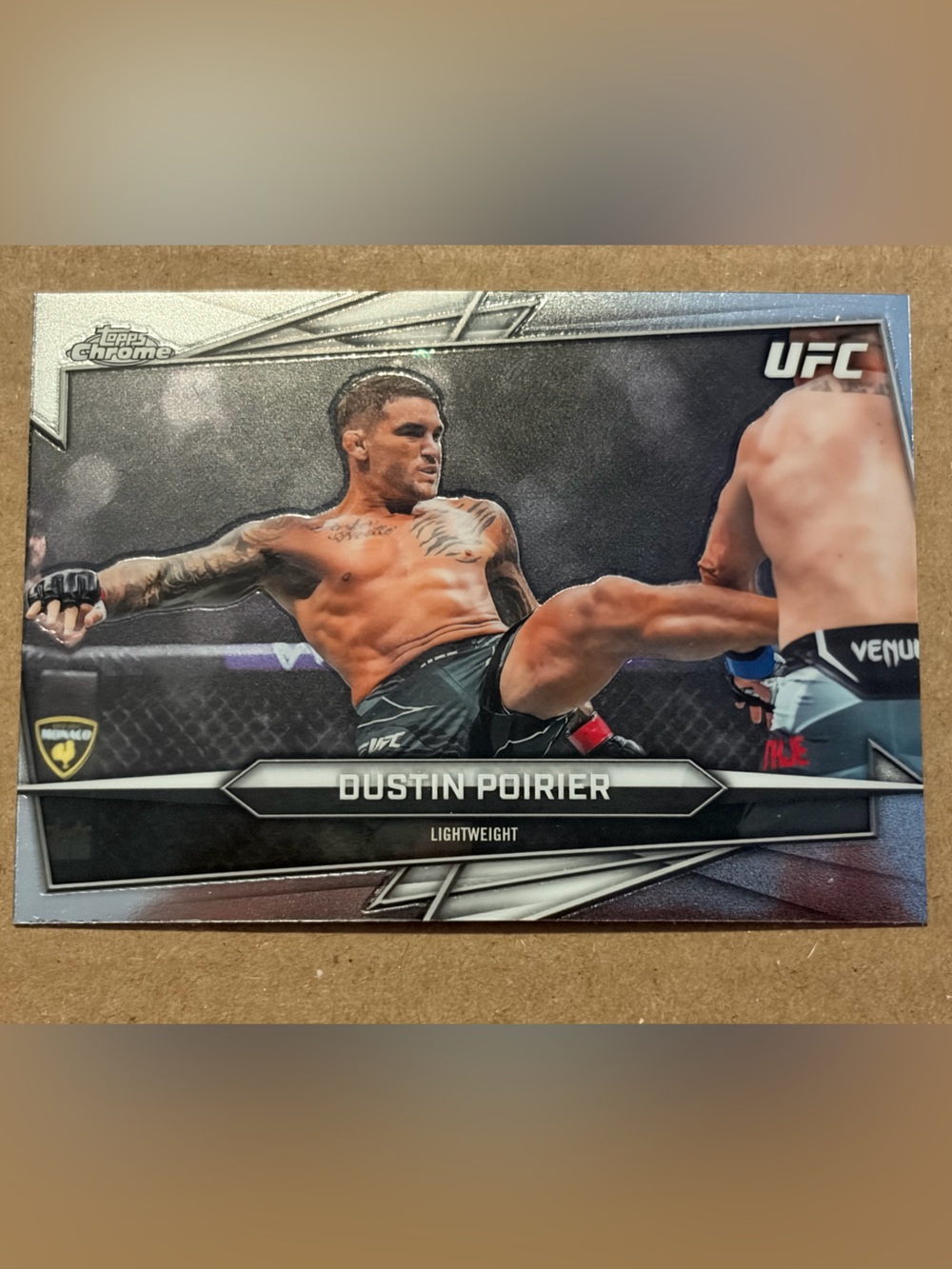 Dustin Poirier 2026 Topps Chrome MMA UFC Card